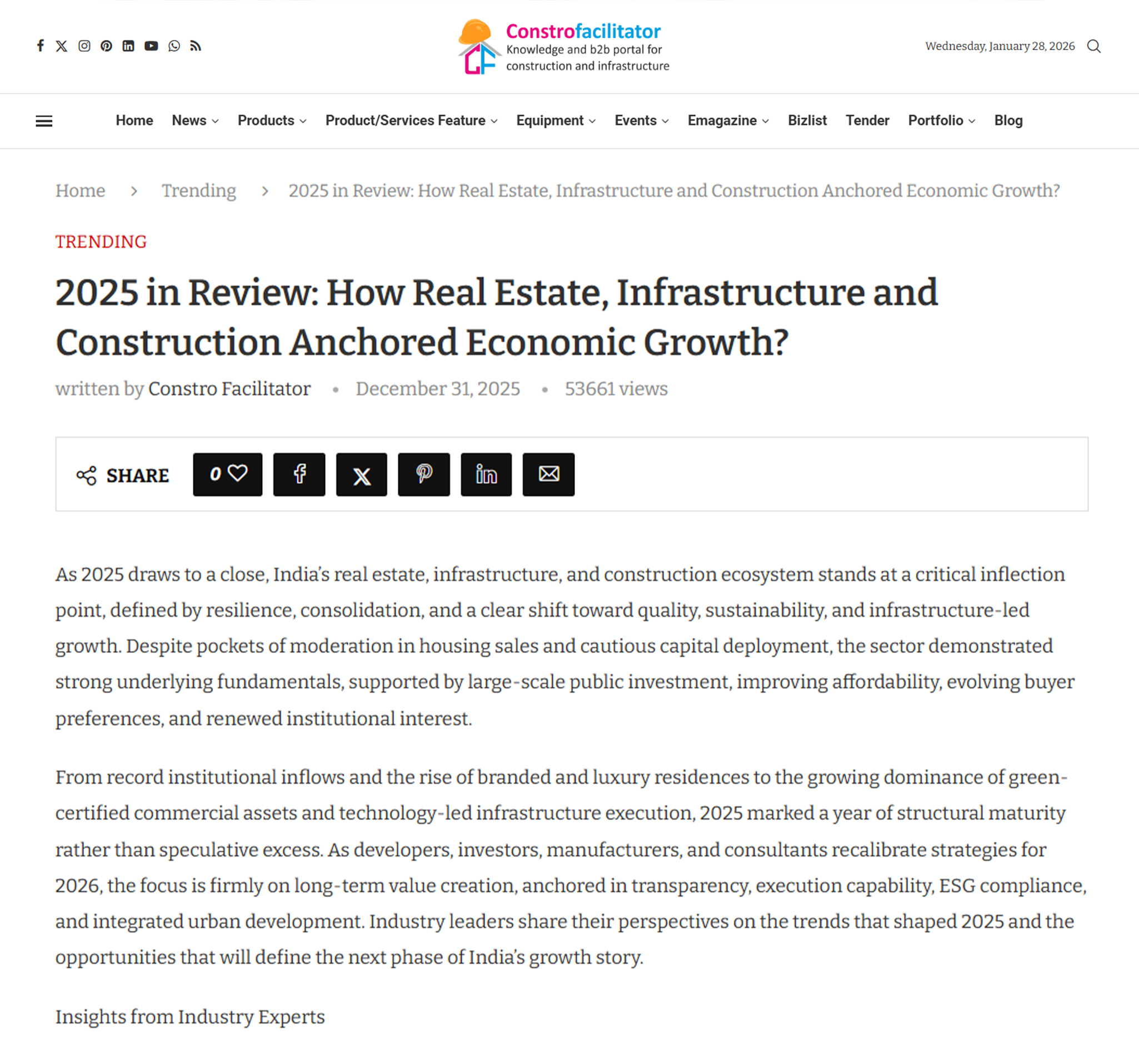 2025 in Review Real Estate